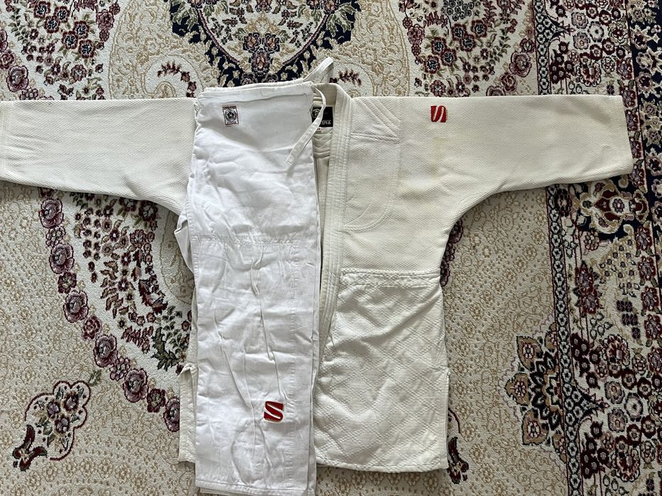 кимоно дзюдо KuSakura белый