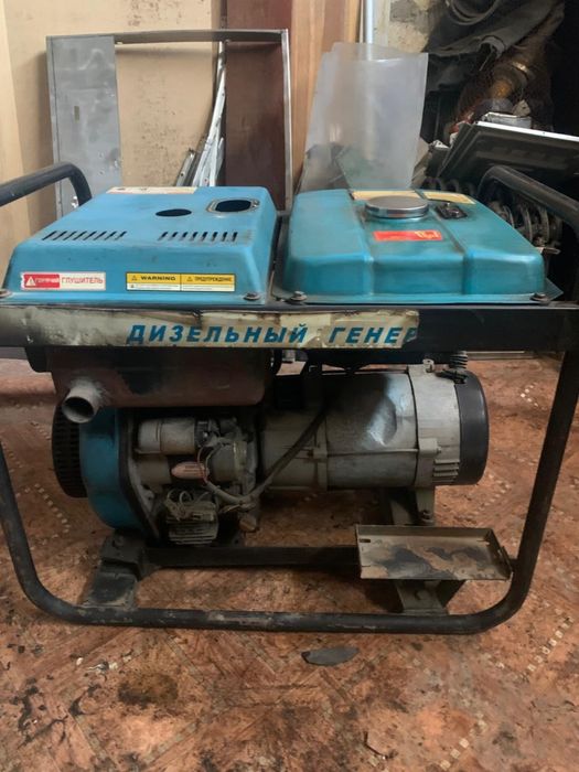 Дизельный генератор б/у  в отличном состоянии