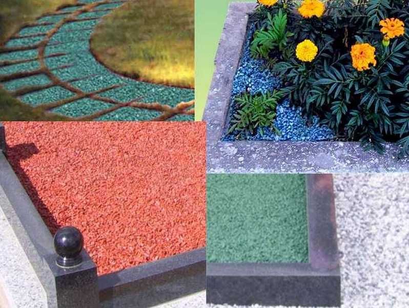 Декоративен цветен камък