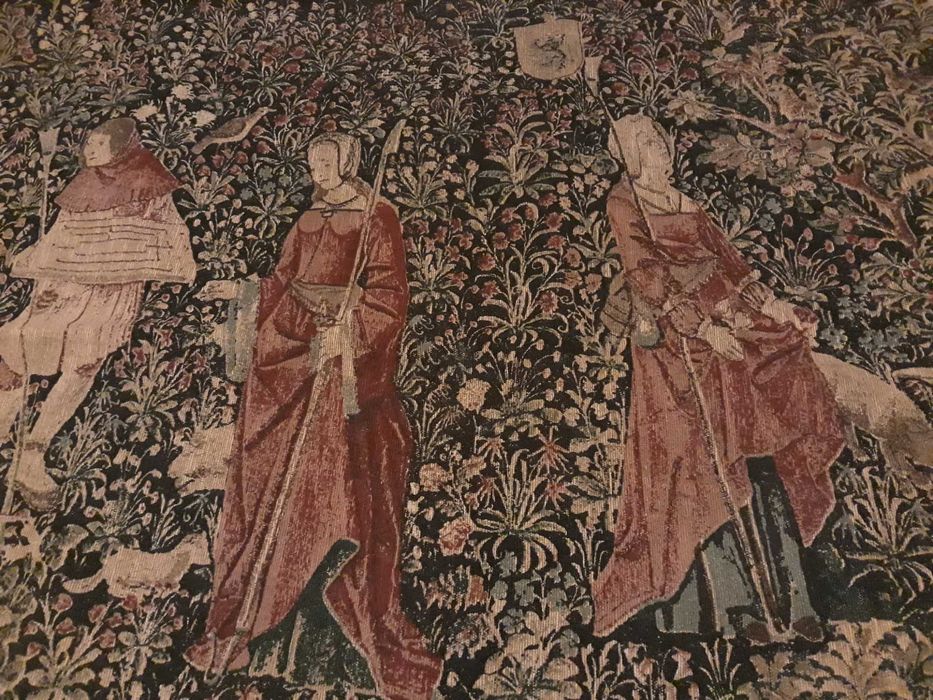 Tapiserie medievala "Noble Pastorale", Franta.