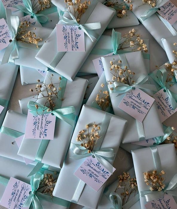 Тойбастар тренд Бонбоньерки