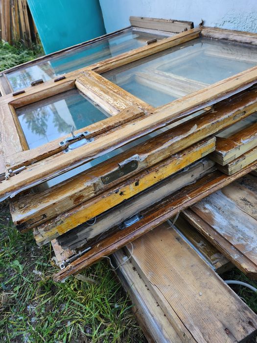 Продам деревянные окна с остеклением