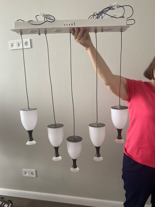 Красивая Люстра бокалы