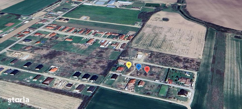 Parcele/loc casa 500mp/casa în stadiu de proiect Osorhei Mini Paradis