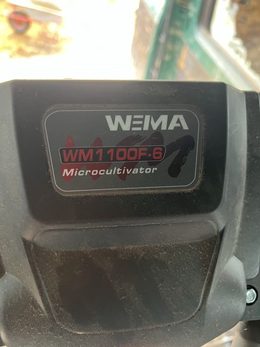 Motocultor WEIMA WM1100F-6 + cositoare + accesorii, stare foarte bună