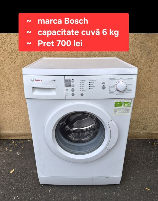 Masini de spalat rufe automate  import Germania.  Wa 60455