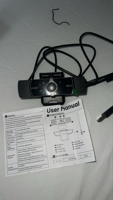 Ultra HD webcamera