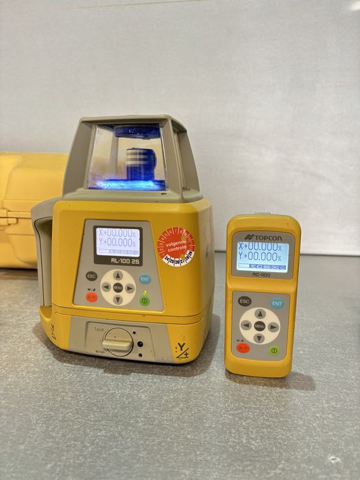 Nivela laser dubla panta Topcon Rl1002s Hilti Leica