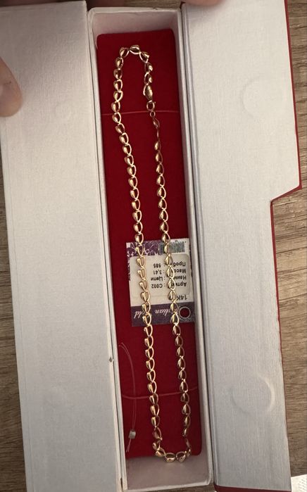 Золотая цепочка, 585 пробы, Итальянское золото