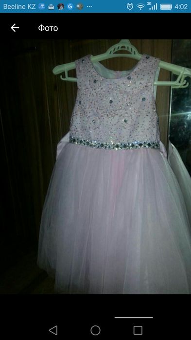Платье детское нарядное