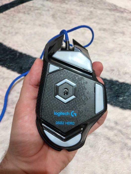 Мишка Logitech G502 Hero (модифицирана)
