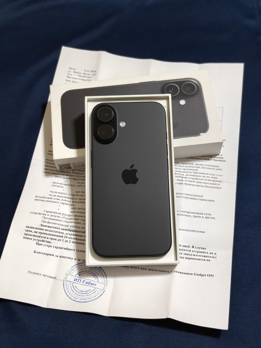 iPhone 16 128 gb ёмкость 90
