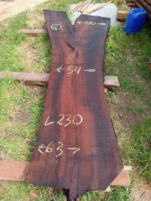 Дъски пропарен орех, янове за смола