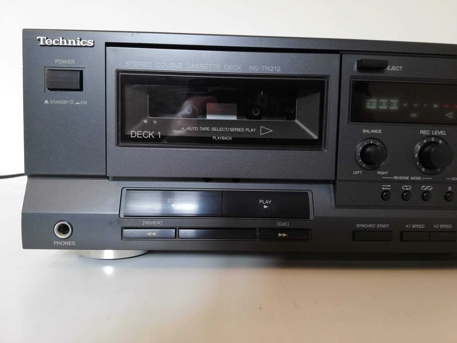 Stereo Double Cassette Deck TECHNICS model RS-TR212 - Vintage