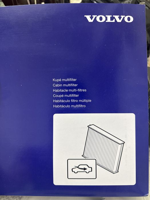 Polestar 2 салон фильтр Volvo Orginal Michelin va boshqa firmalar