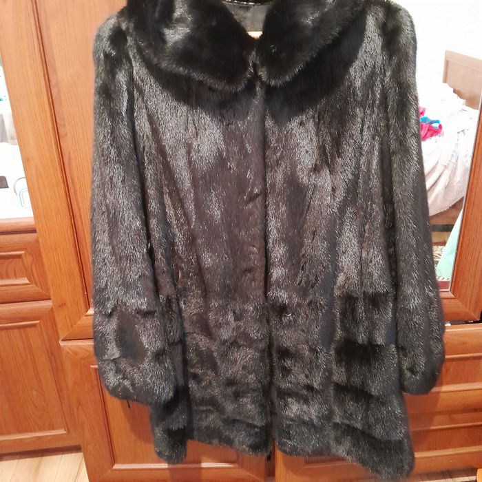 Шуба норковая, б/у