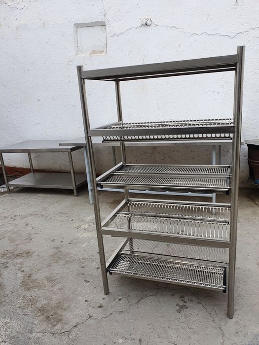 Стеллаж сушилка нержавейка