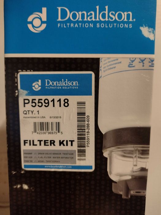 Kit filtru combustibil Donaldson P559118