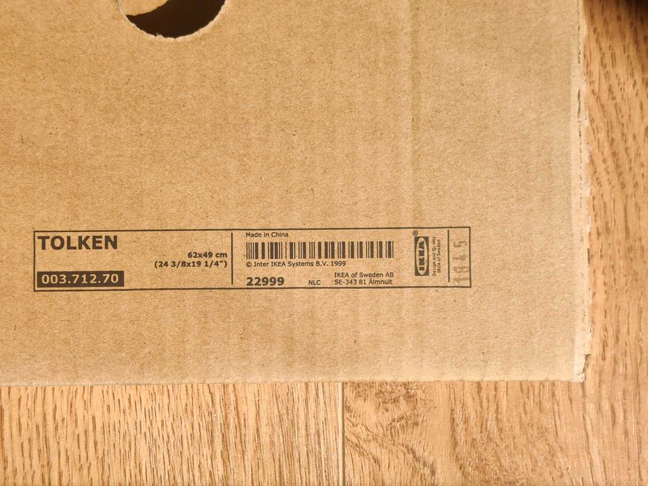 Blaturi baie IKEA TOLKEN din bambus masiv 62x49 cm – NOI sigilate