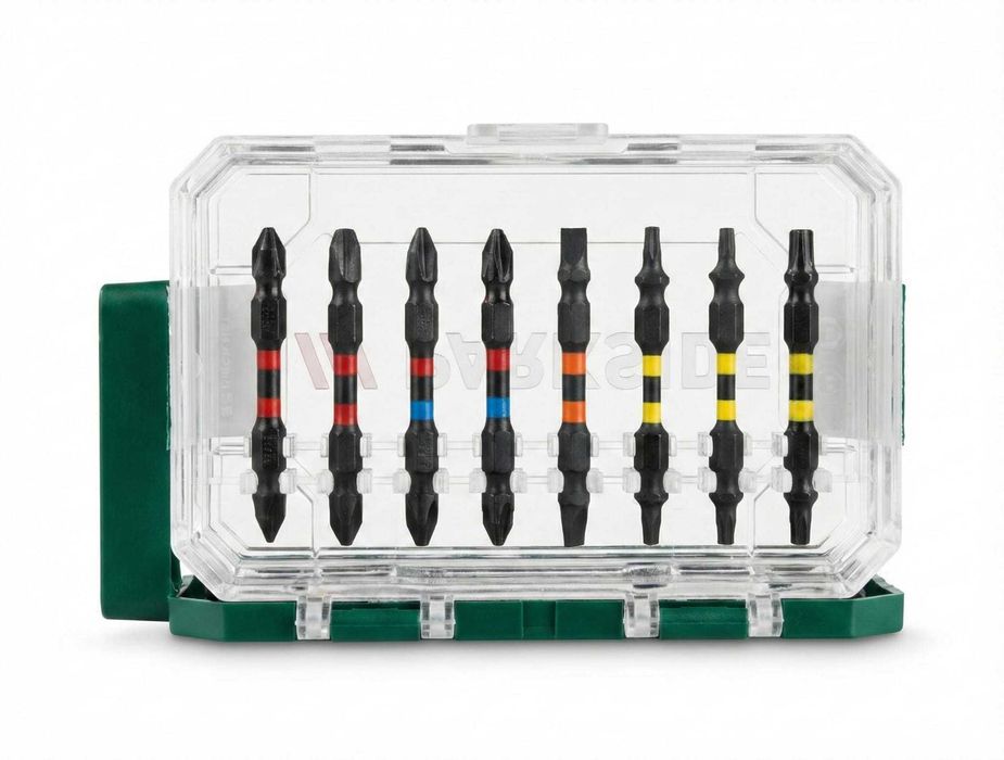 Set 32 biti impact parkside, trusa bit cutie