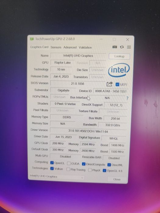 Обмен на ПК Gigabyte Aorus 15 BKF