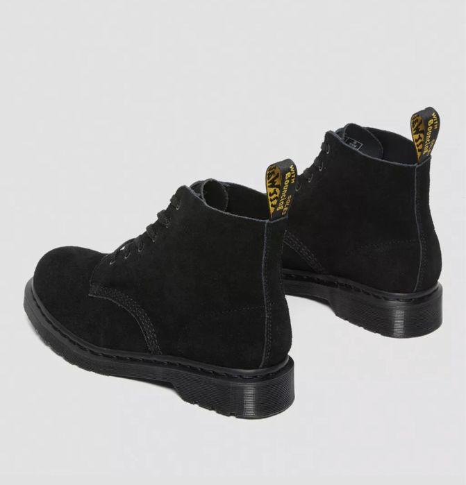 Dr. Martens 101 Mono Suede Boots ОРИГИНАЛ дамски боти/кубинки 37/23,5