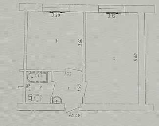 2-комн. квартира, 36 м², Алмазарский район