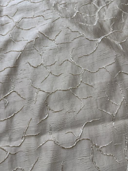 Draperie crem din doua piese
