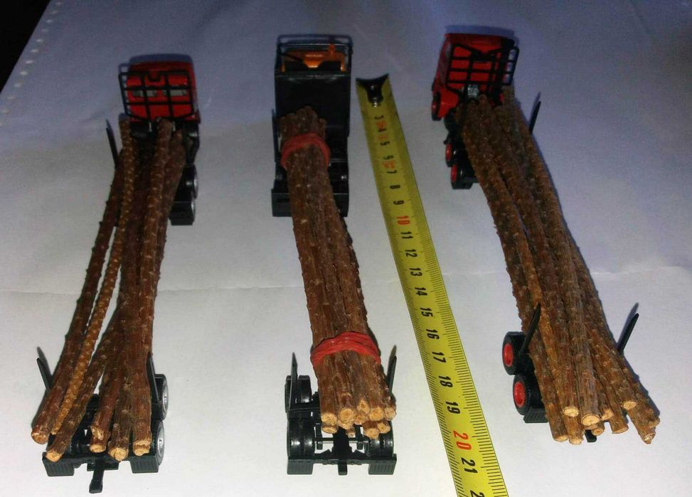 Vand 2 machete cap tractor +peridoc transport busteni,  1:87,Ho,Herpa