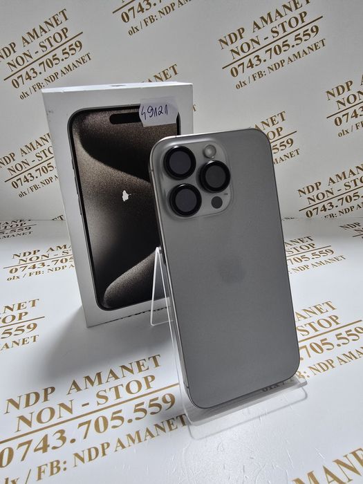 NDP Amanet Buzoieni 16 Margeanului Iphone 15 Pro ( 49121)