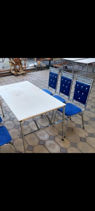 Stol stular sotiladi 100 dona nerjaviyka yangii