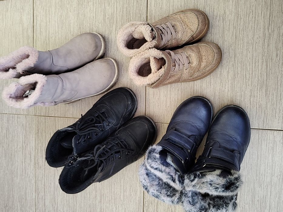 Зимни топли ботушки