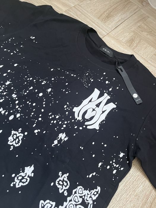 tricou amiri negru