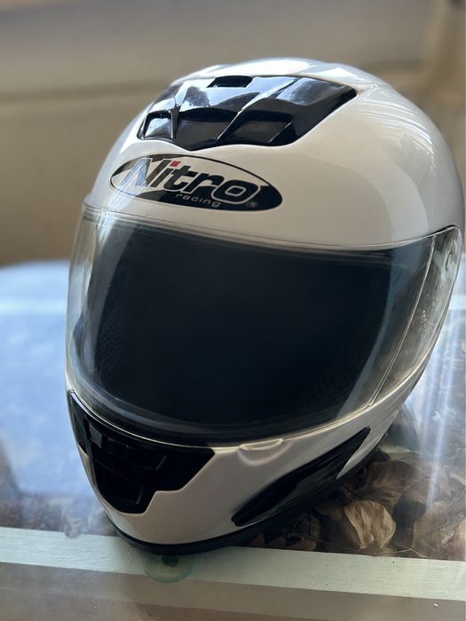 Cască moto Nitro N500-V Fibreglass – mărime L