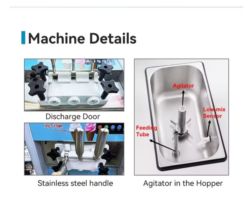 Freezer marojni aparat. FRIGOMAT muzqaymoq tayyorlagich