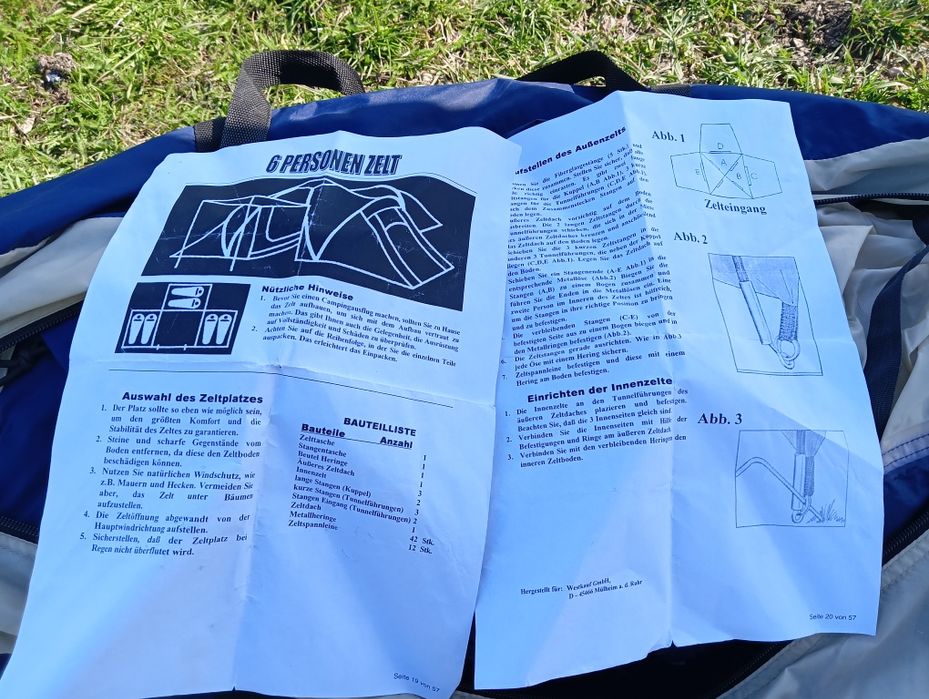 Cort pentru 6 persoane