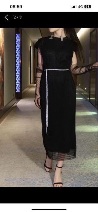 Вечернее элегантное платье