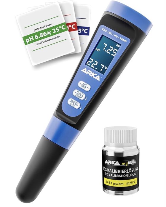 Aparat de măsurare a calității apei ARKA myAQUA pH/TDS/EC