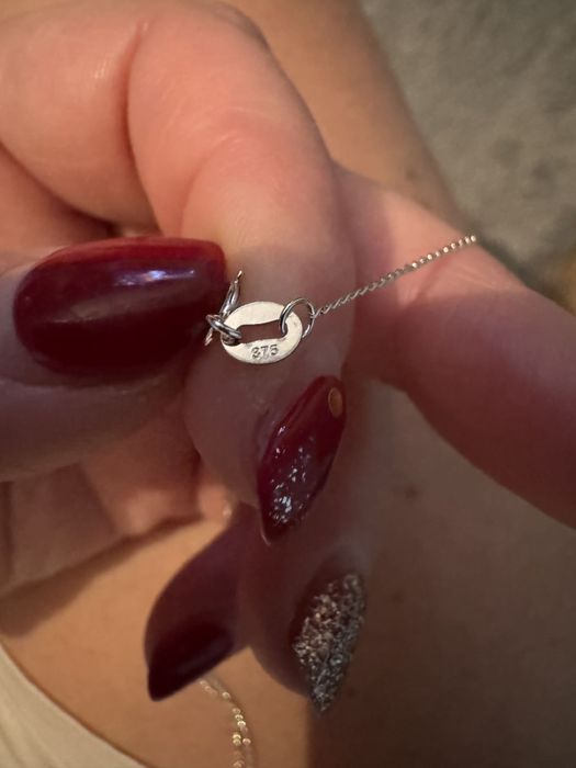 Vand lantisor din aur 9k cu pandativ topaz