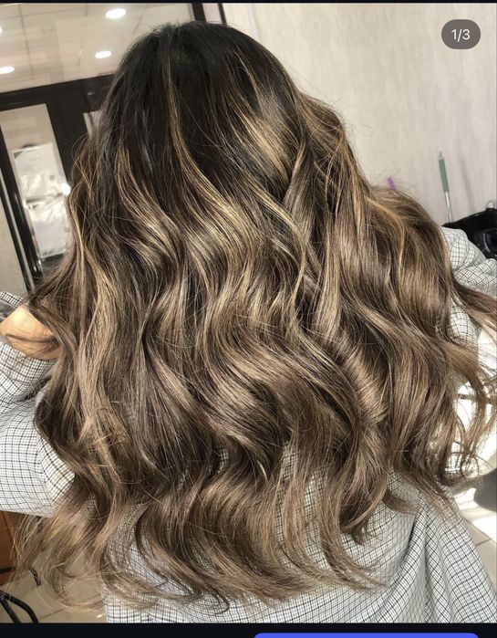 Сложное окрашивание