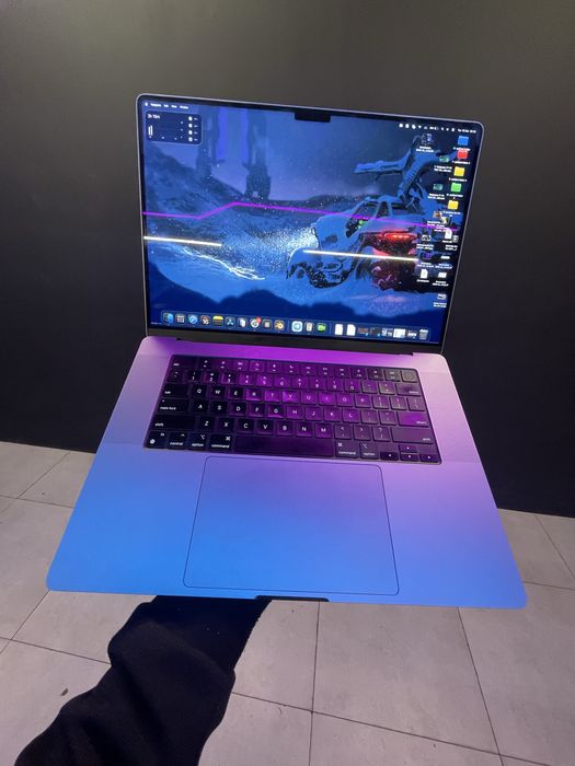 Macbook pro m1 pro 16/512 120 fps 86% full kompket