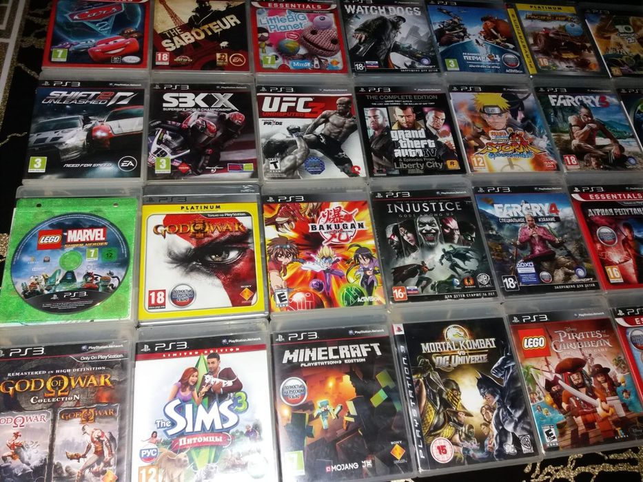 Диски PS4 PS5 PS3 Лицензионные