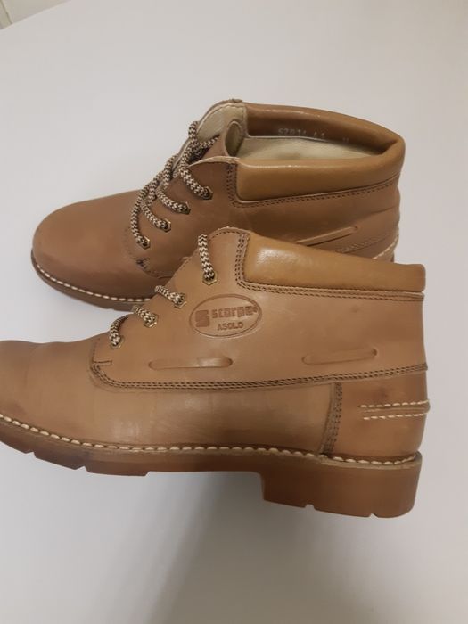 Ghete piele SCARPA bărbați 43