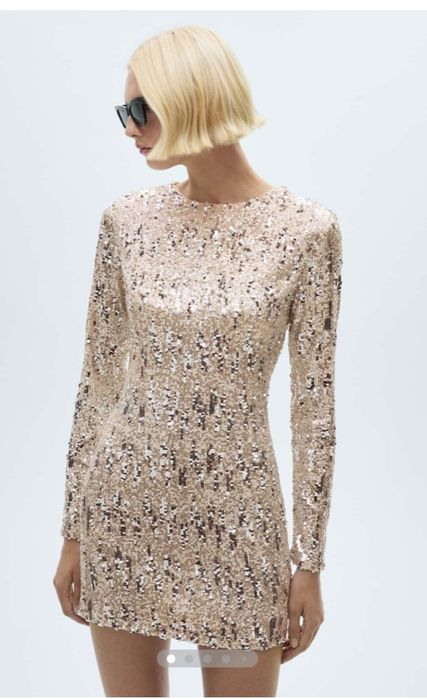 Платье в поедках