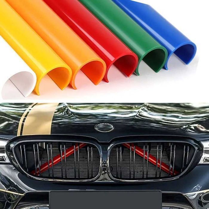 Set 2 trimuri ornament ranforsare radiator grile BMW X3 F25 X4 F26