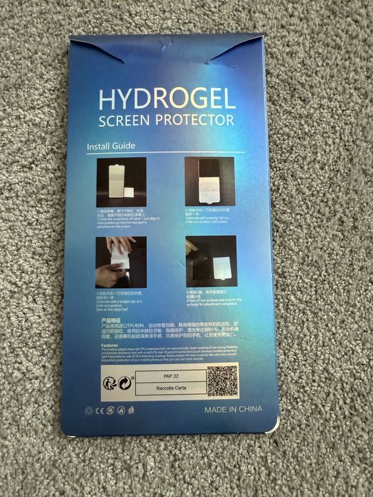 Folie protectie ecran din sticla/ spate hidrogel  Apple Iphone 11 Pro
