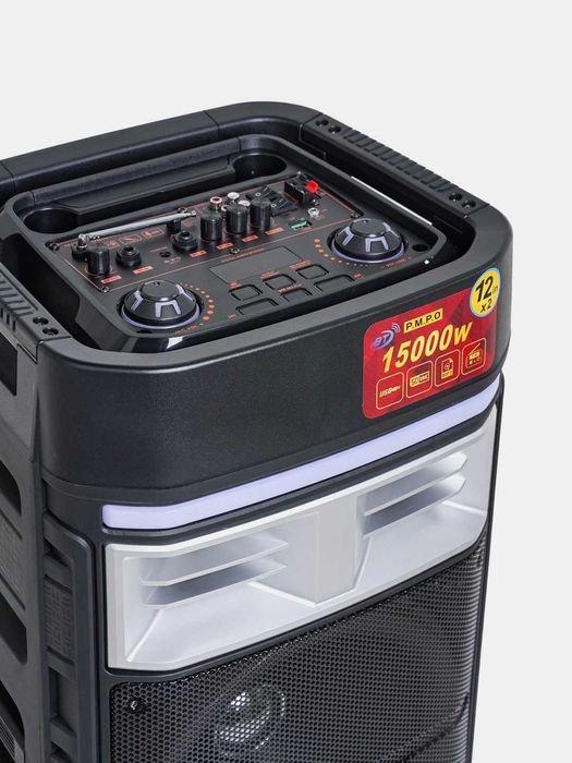 Kolonka Avcrowns CH-1262, ikkta simsiz mikrofon + Nasiya Savdo