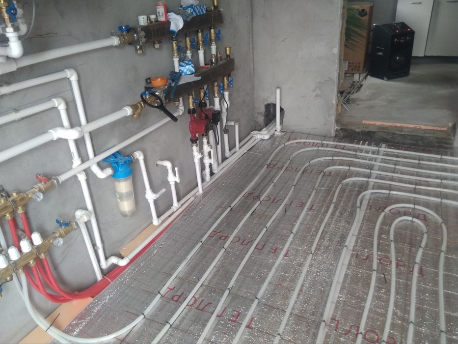 Отопление батареи, тёплый пол