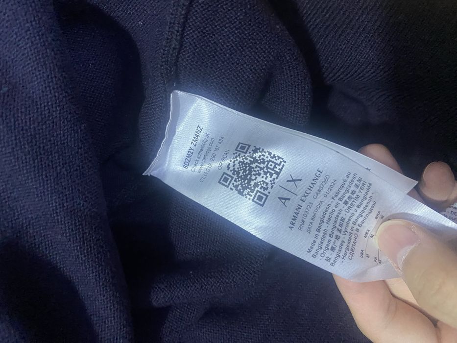 Armani худи оригинал