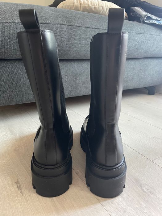 Черни боти Calvin Klein